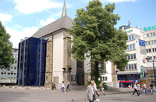 Glasfassade der Marktkirche